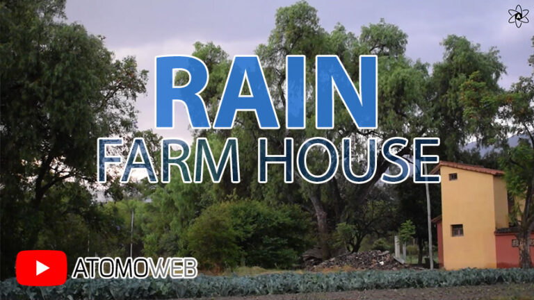 Farm House on a rainy day￼