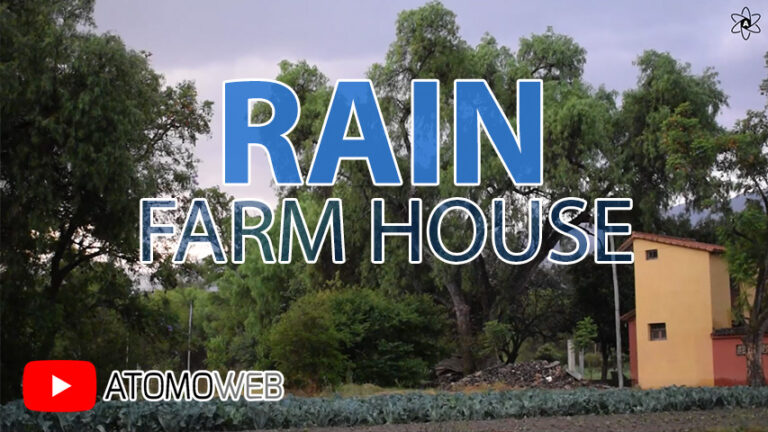 rain, rainy day, farm, farm house, trees, countryside, countrylife